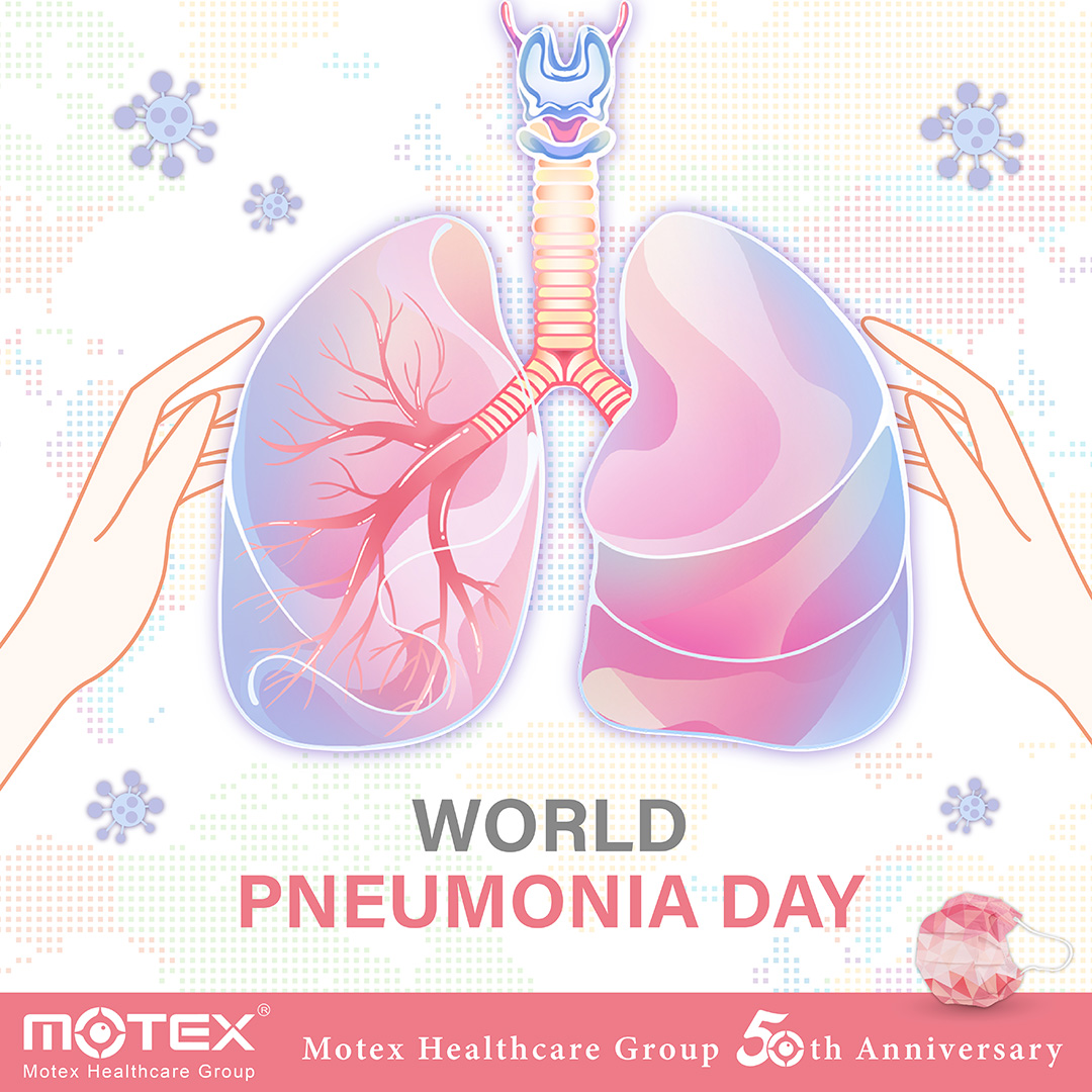 World Pneumonia Day, focusing on lung health and protecting the respiratory system.
